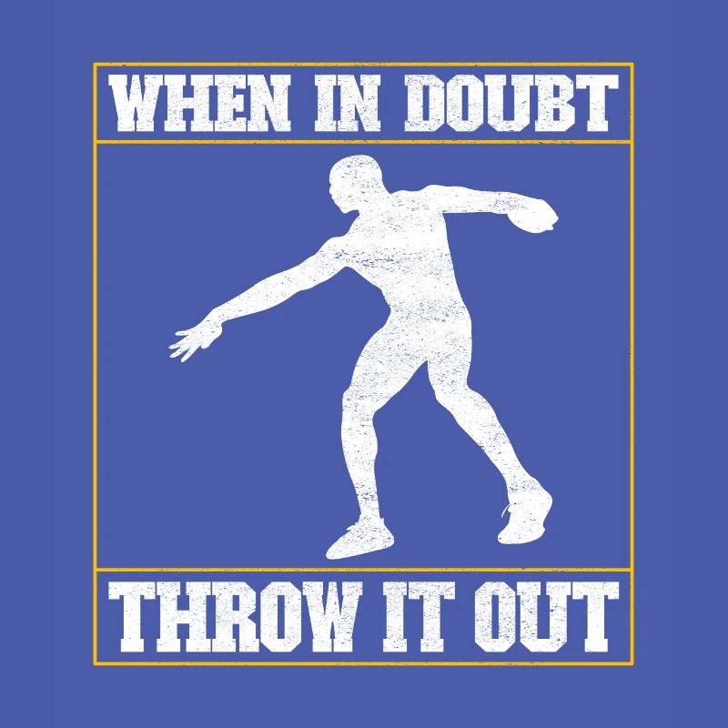 Diskuswerfer Diskuswerfen