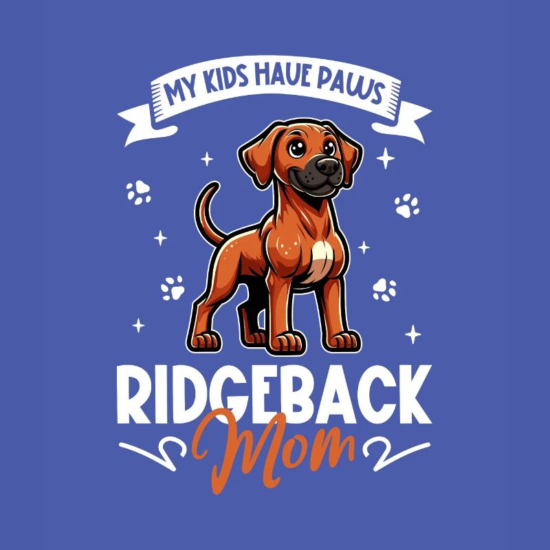 Rhodesian Ridgeback Mom