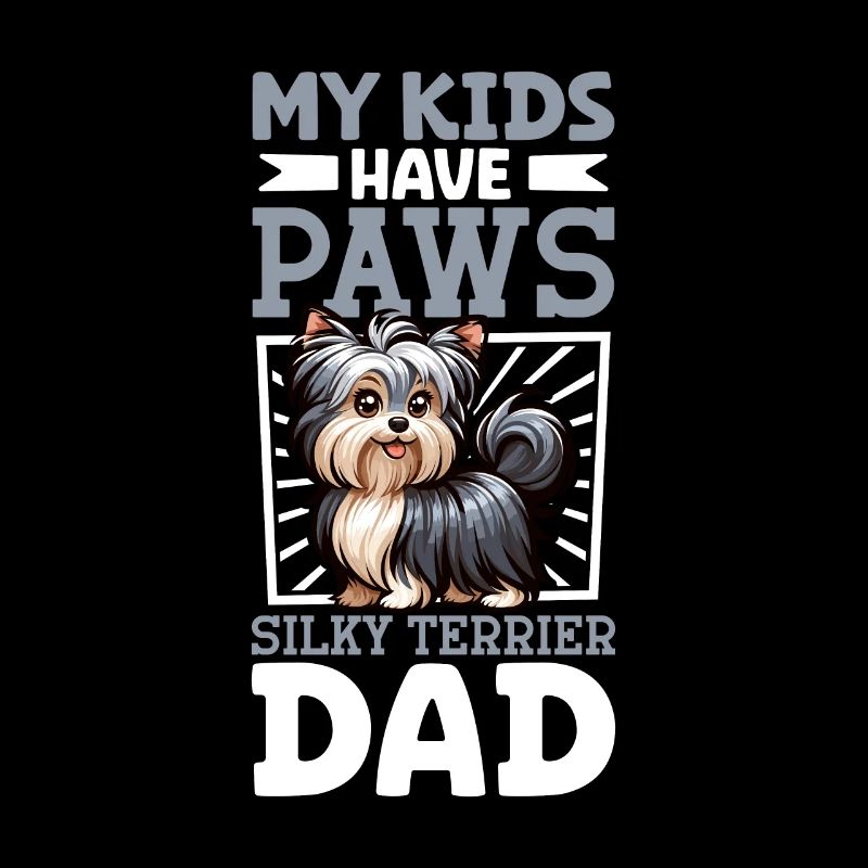 Australian Silky Terrier Dad