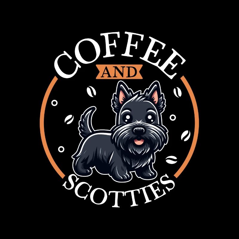 Café et Scottish Terrier