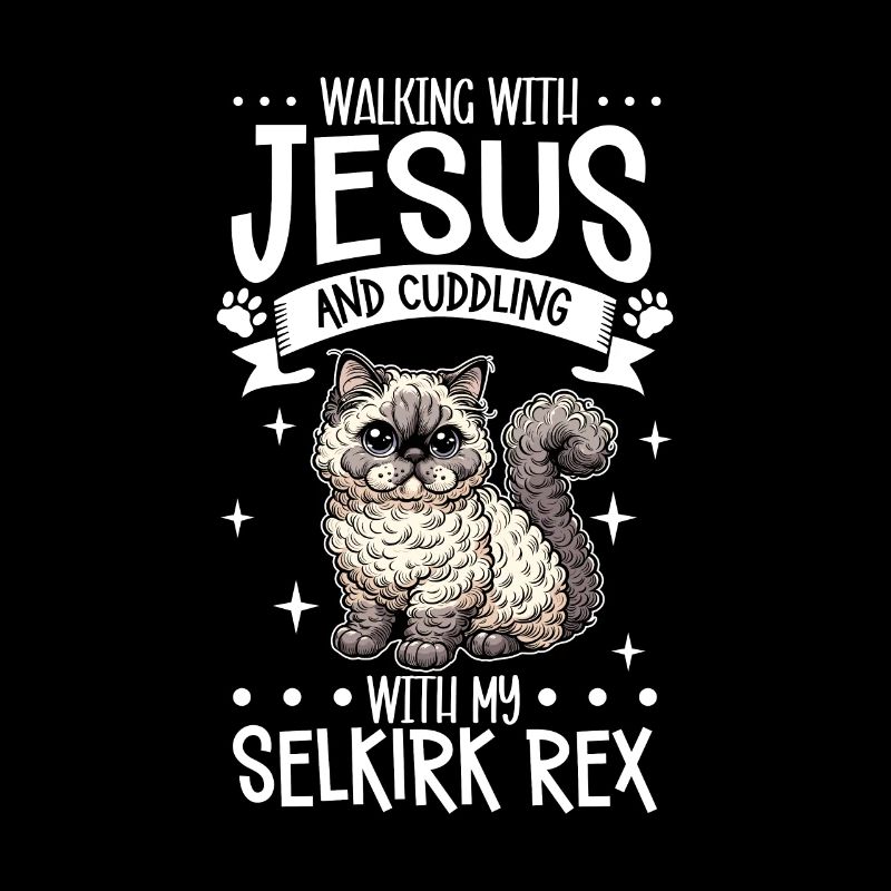 Jesus and my Selkirk Rex