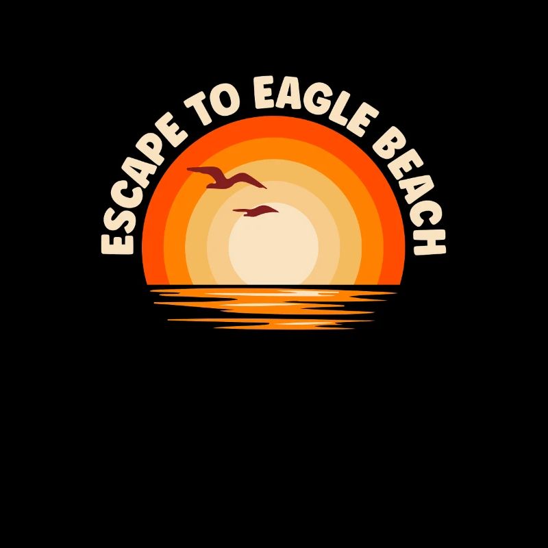 Je fuis vers Eagle Beach