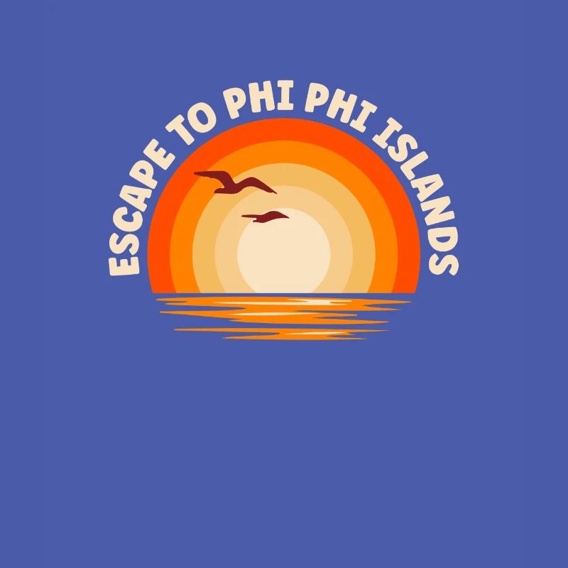 Je fuis vers les îles Phi Phi