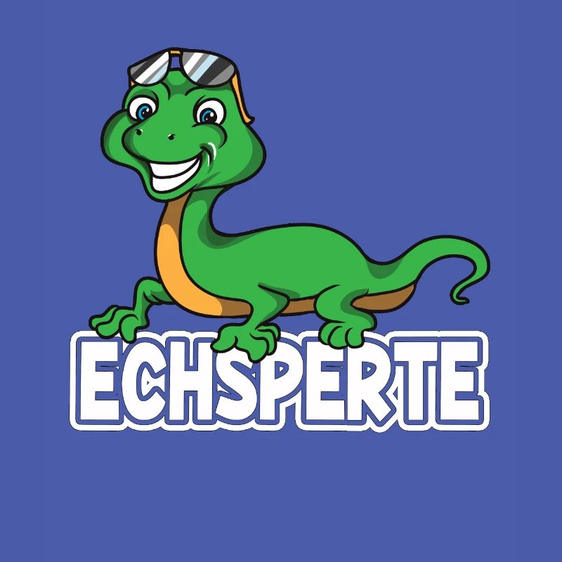 Echsperte Echse Reptilien Eidechse Experte Spruch