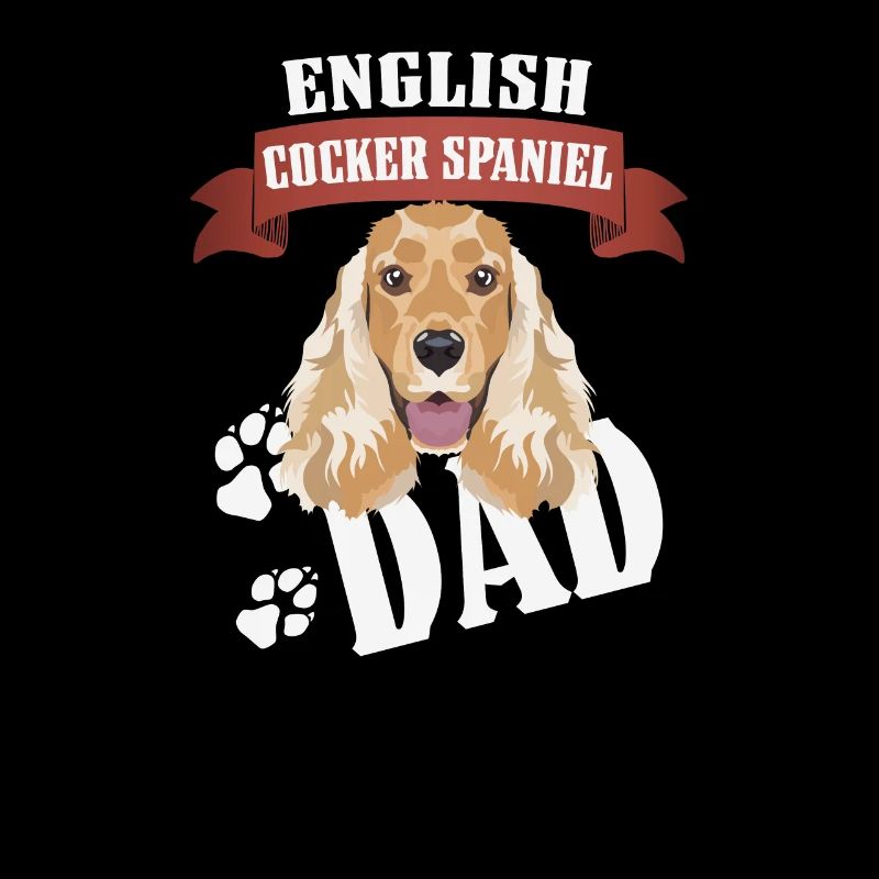 Deutsch Cocker Spaniel Dad, Dog Dad