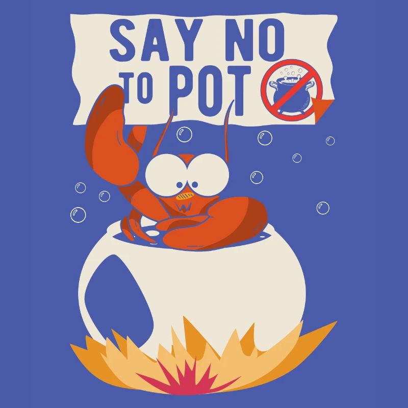 Crabs cook pun Funny crayfish