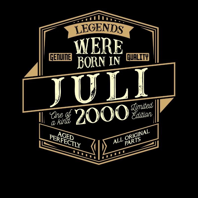Juli 2000 Geburtstag Mann