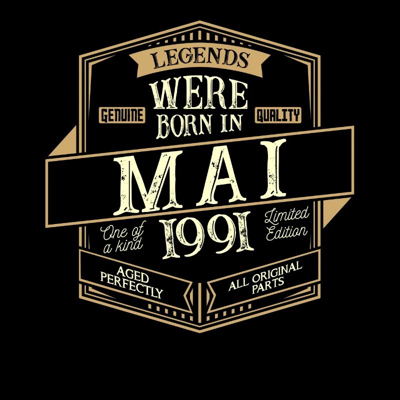 Mai 1991 Geburtstag Mann