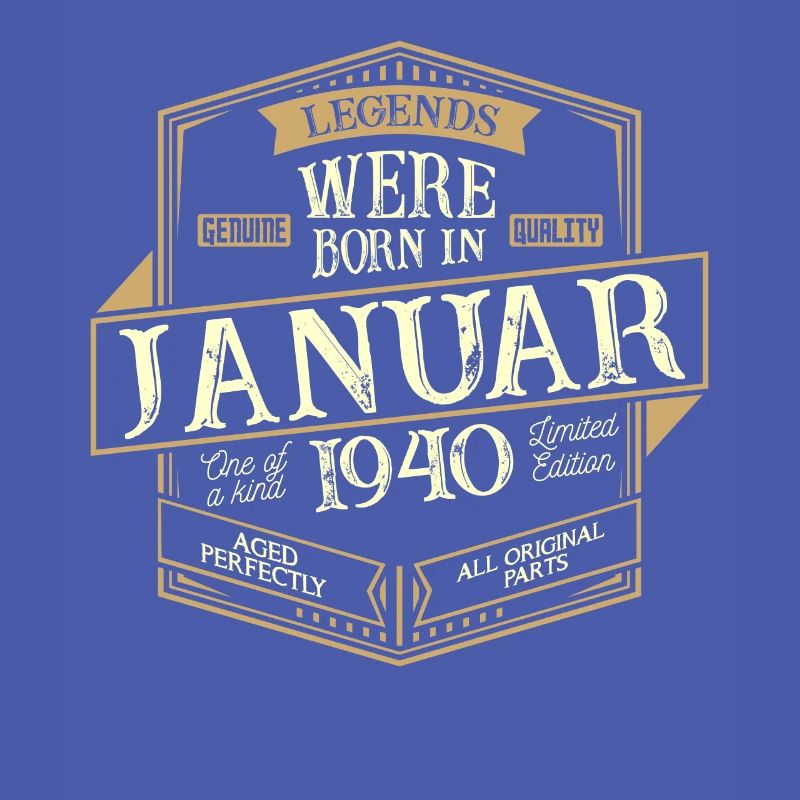 Januar 1940 Geburtstag Mann