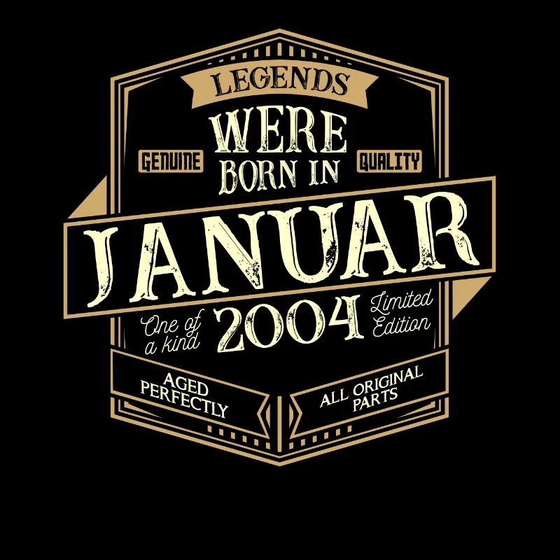 Januar 2004 Geburtstag Mann