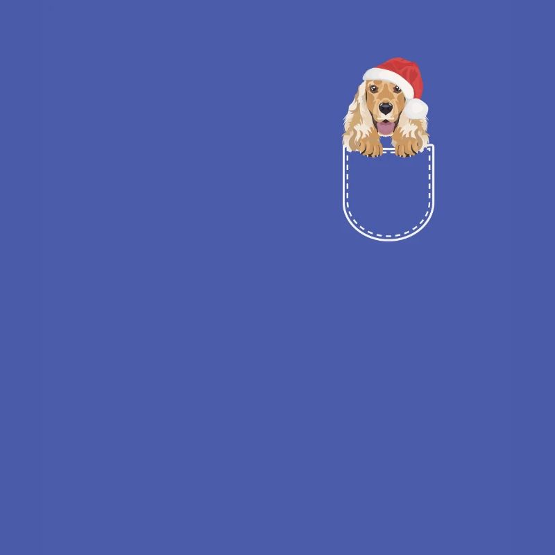Deutsch Cocker Spaniel Merry Christmas