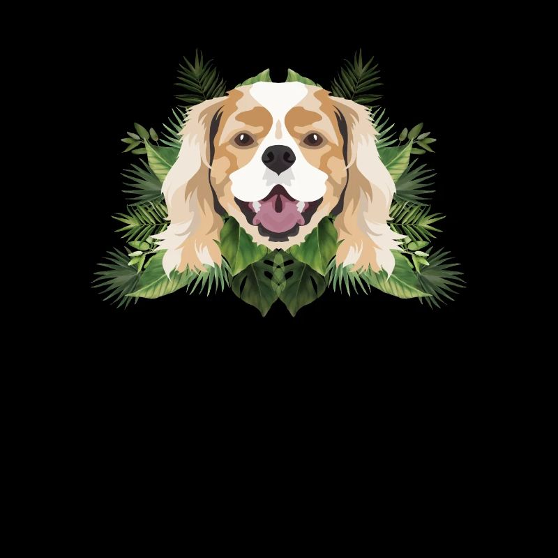 Tropical Cavalier King Charles Spaniel