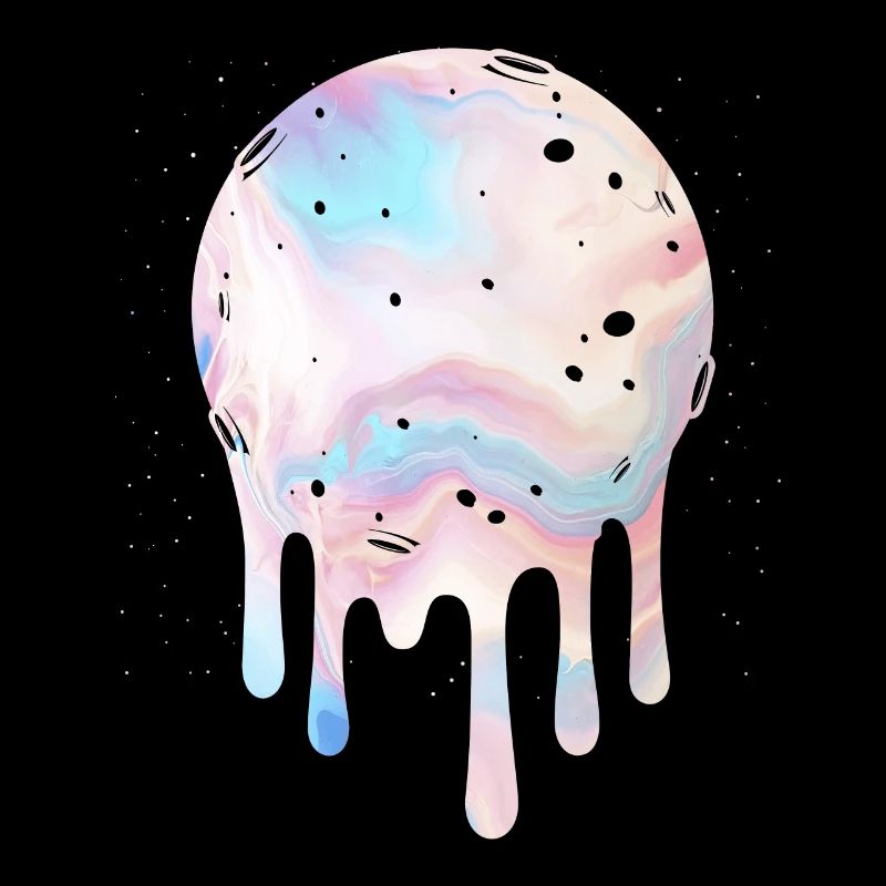 Moon Kawaii Sorcière Pastel Goth