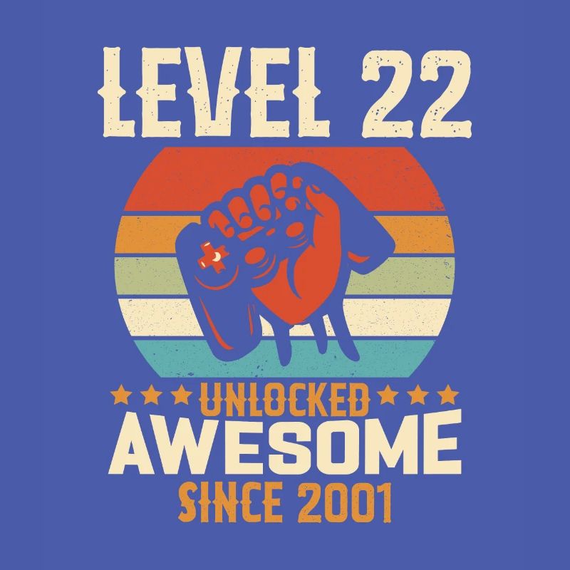 Level 22 Complete 2001 Birthday Gift