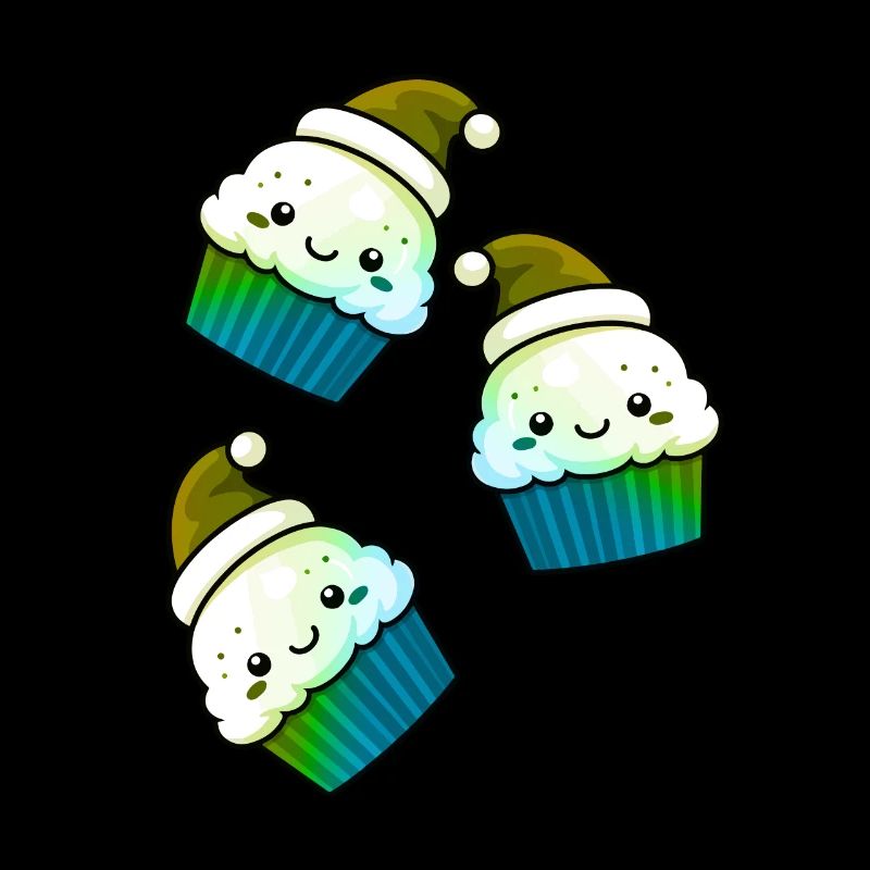 Cupcake Cake Cuisson Noël