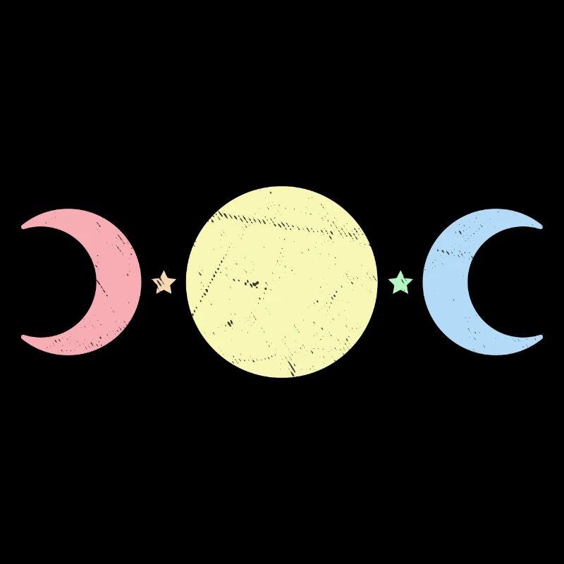 Kawaii Crescent Cute Pastel Goth Moon