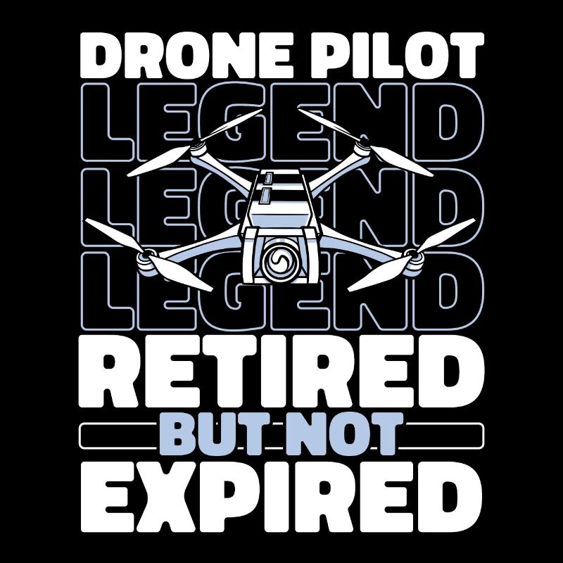 Drone Quadcopter retiré