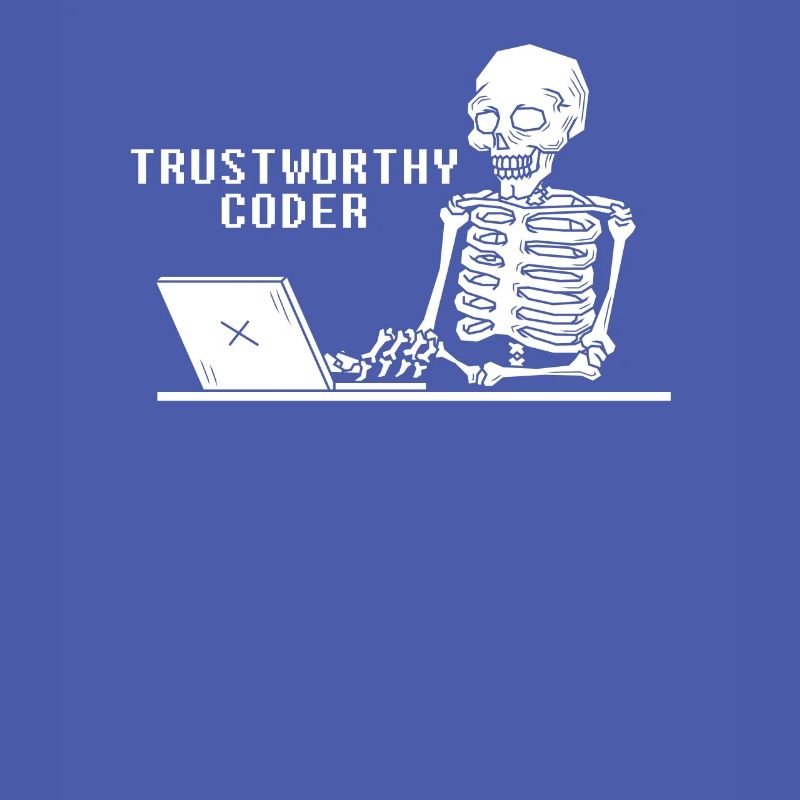 Développeur Coder Programmeur Squelette