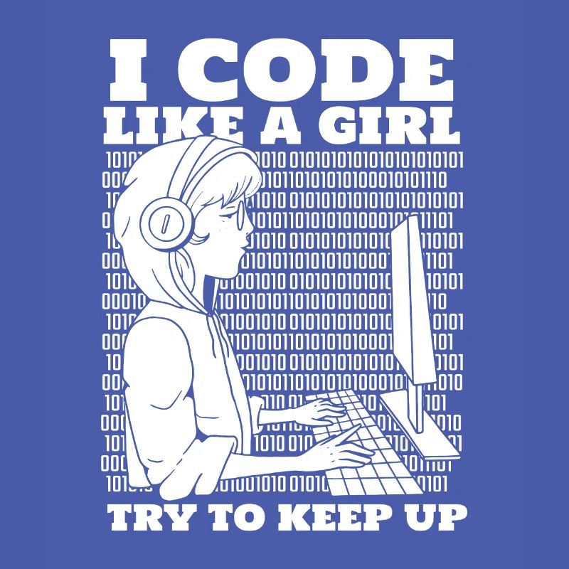 Developer Coder Programmer Girl
