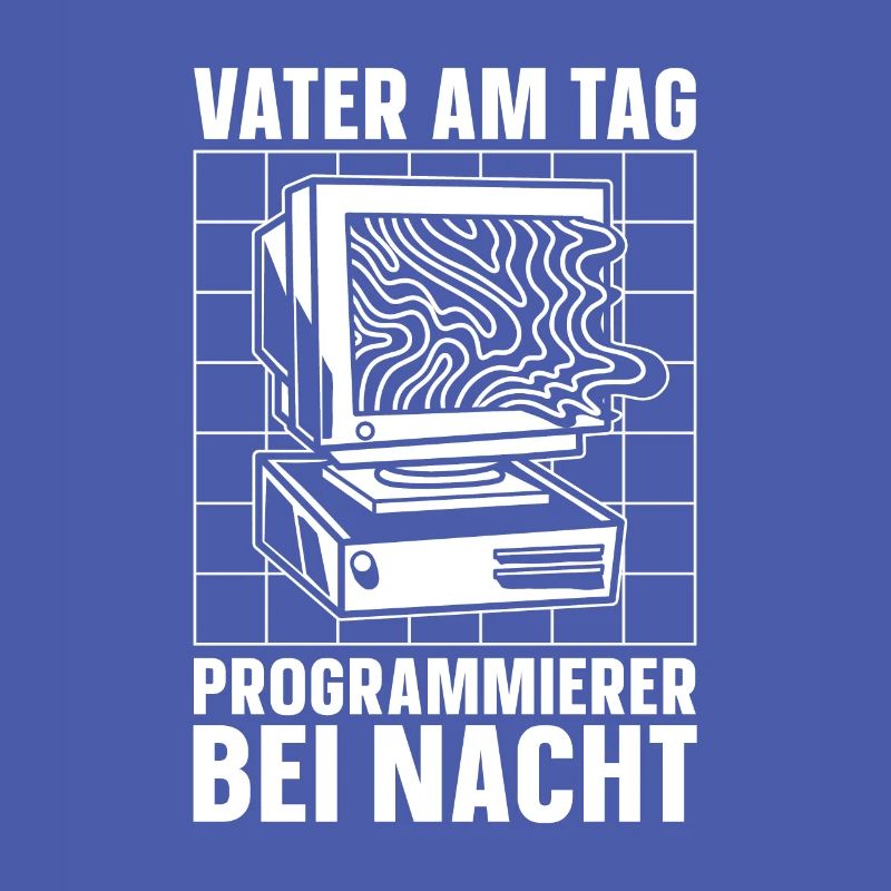 Entwickler Coder Programmierer Vater