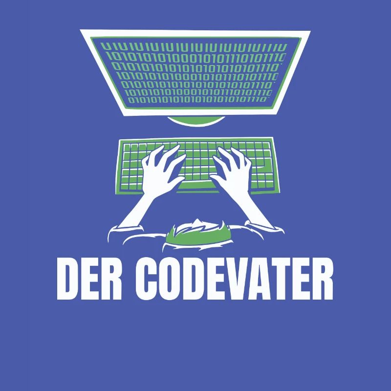 Entwickler Coder Programmierer Vater