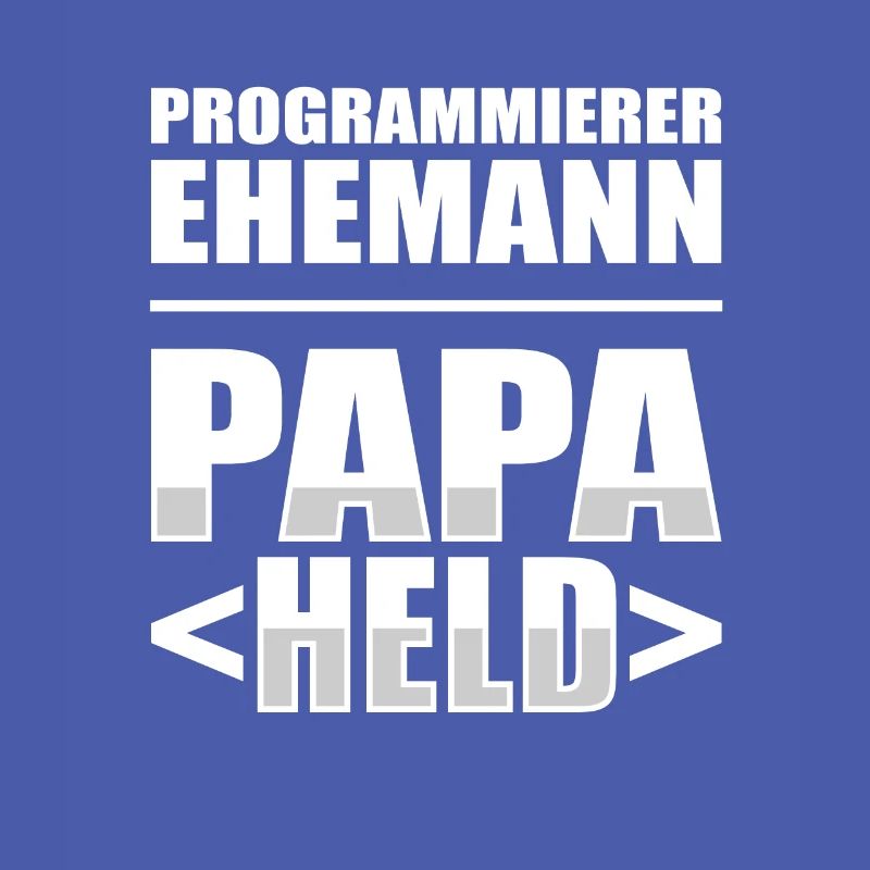 Entwickler Coder Programmierer Vater