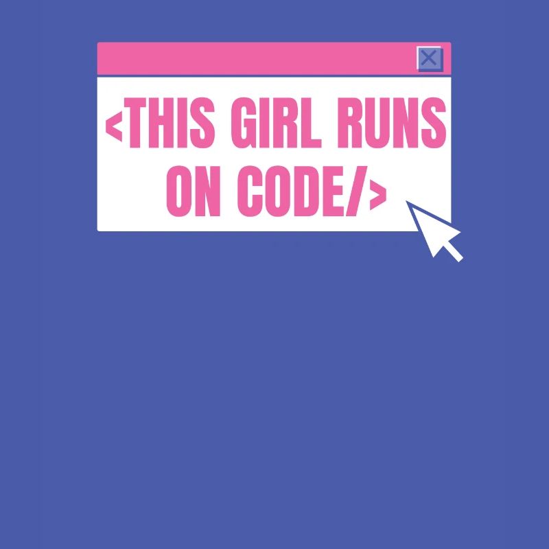 Développeur Coder Programmeur Girl