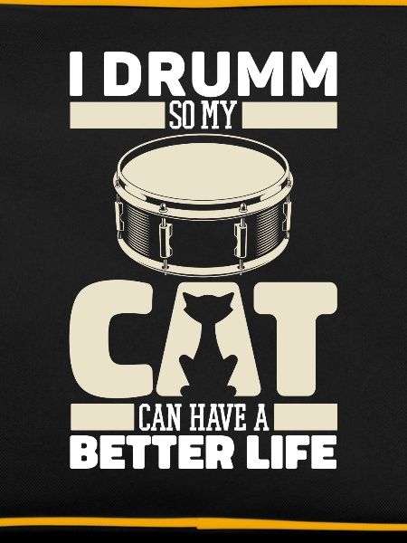 Drums Drummer Drummer Cat