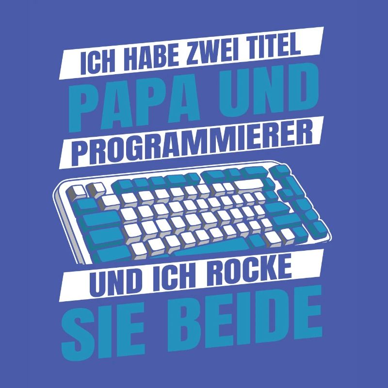 Entwickler Coder Programmierer Vater