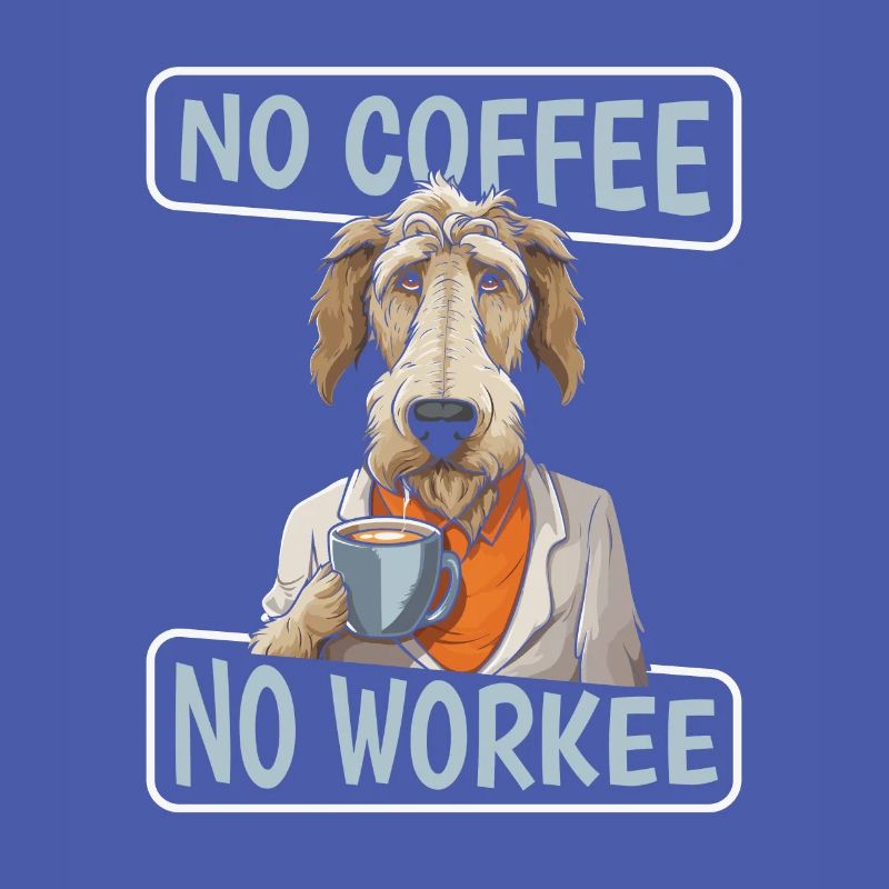 Coffee Cafe Irish Wolfhound