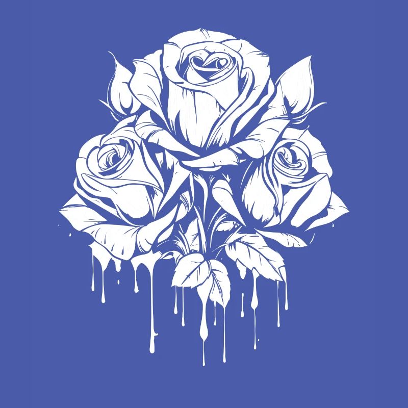 Red Rose Goth Cool