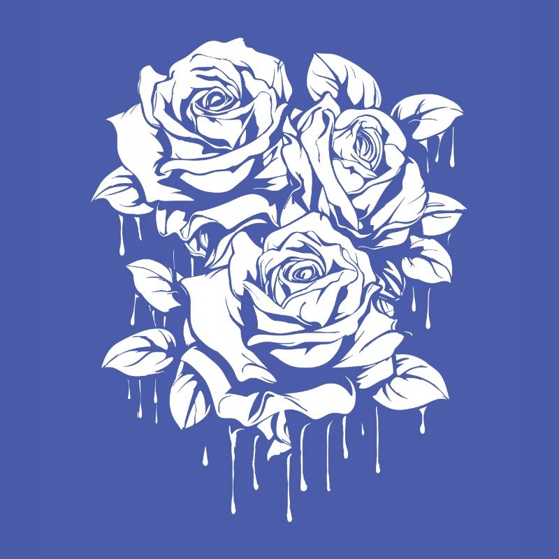 Red Rose Goth Cool