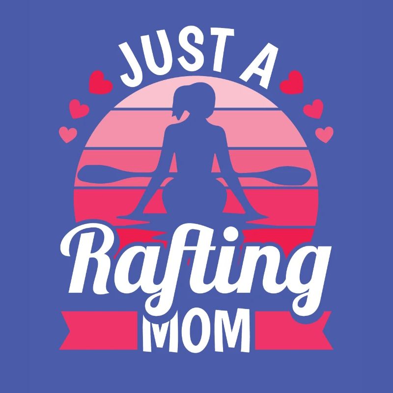 Rafting Mutter Juste une maman rafting