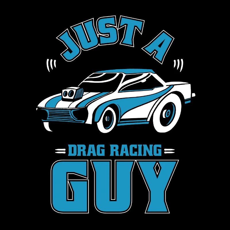 Dragster Drag Race Juste un gars de course de dragsters