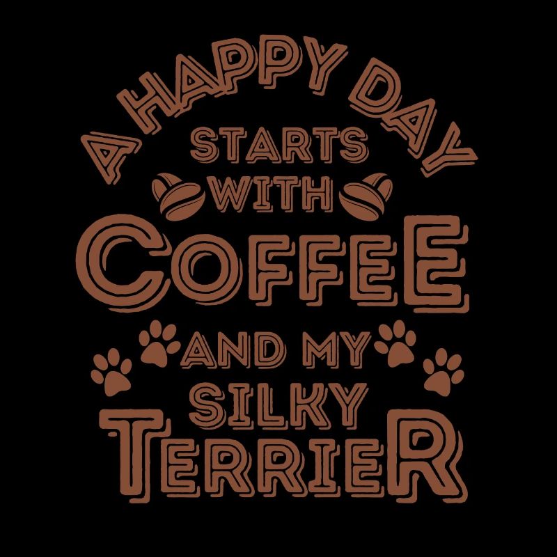 Silky Terrier Café Chien Café