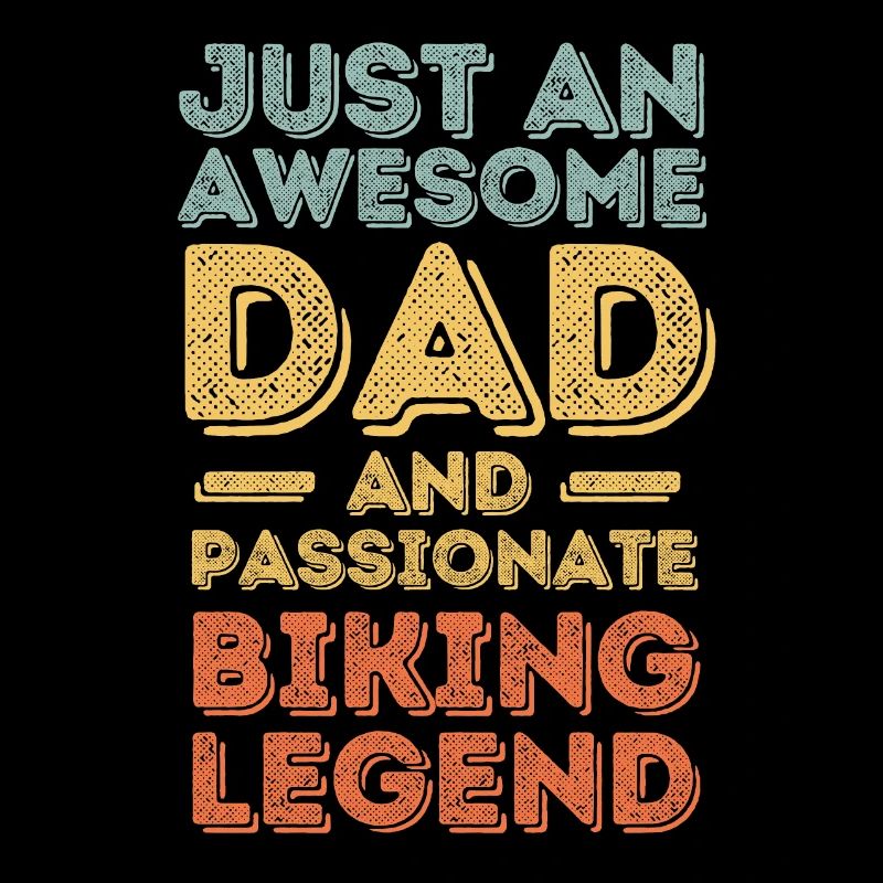 Papa cyclisme rétro