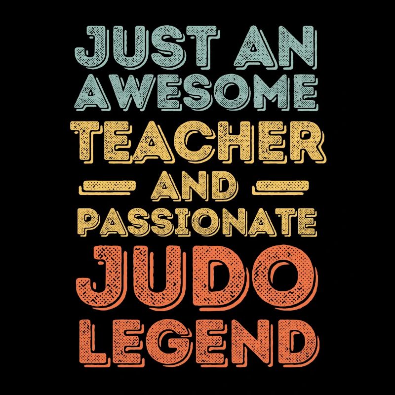 Professeur de Judo rétro