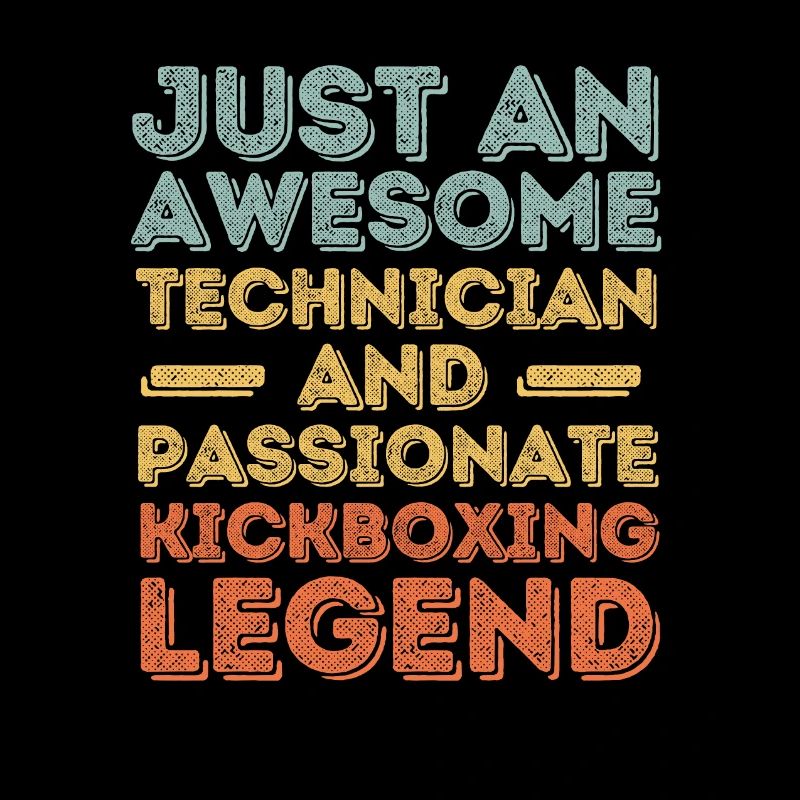 Techniker Kickboxen retro