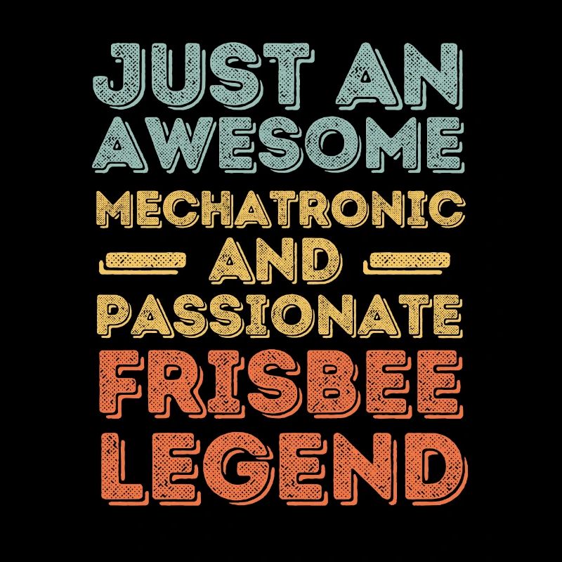 Mechatronics Engineer Frisbee retro