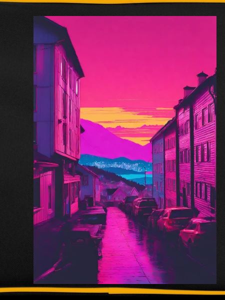 Bunte Stadt