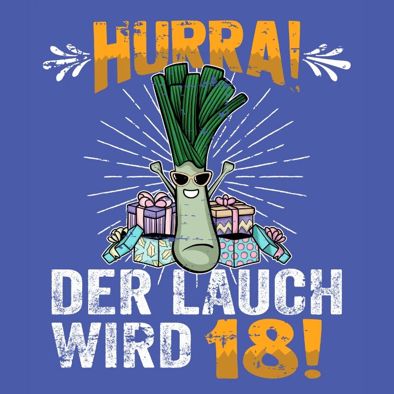Hurra der Lauch wird 18