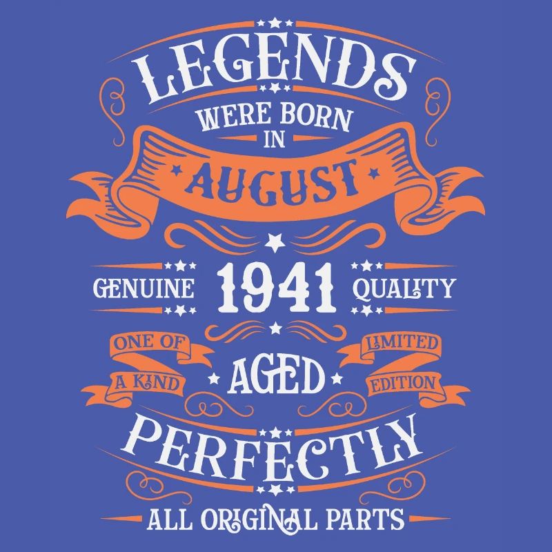 August 1941 Geburtstag Mann