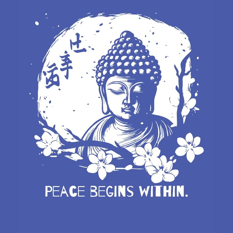 Peace begins within - Buddha