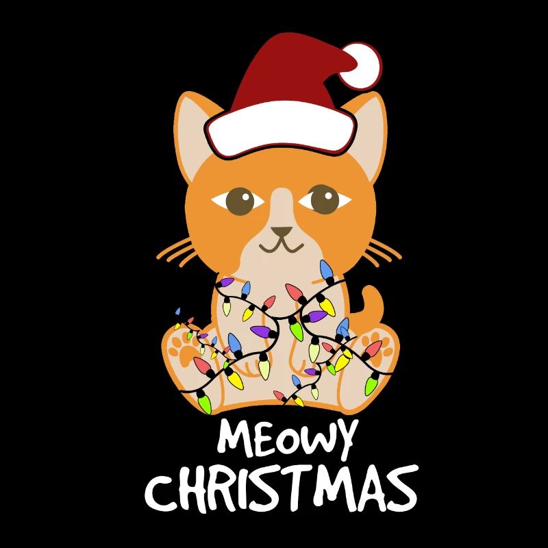 Chat de Noël Chat du Bengale Siamois Chat