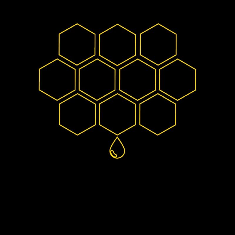 Honeycomb Bee Beekeeper Speichern Sie das Bienengeschenk