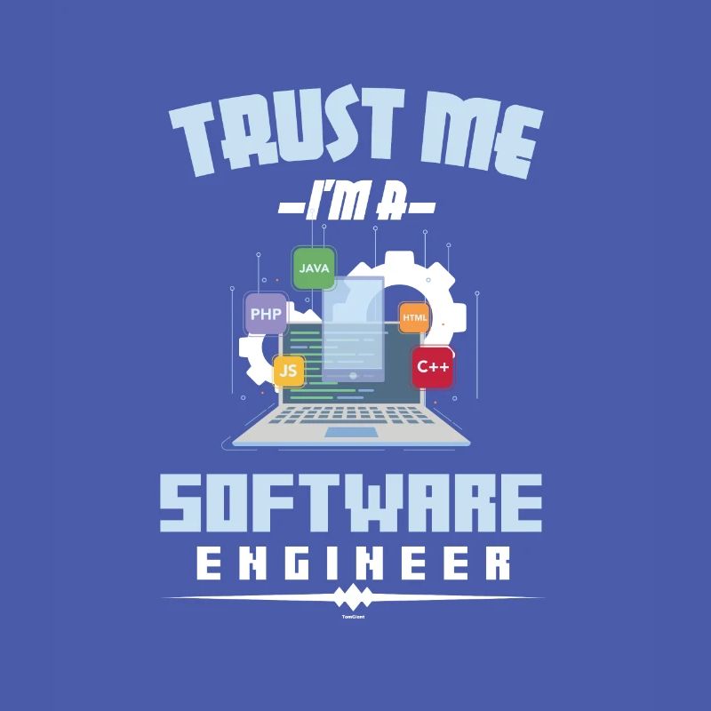 Funny Trust Me Ich bin ein Software Engineer Entwickler