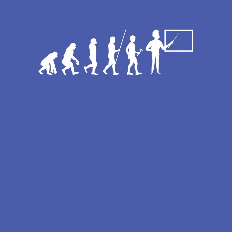 Lehrer Evolution Student Teaching School Geschenk