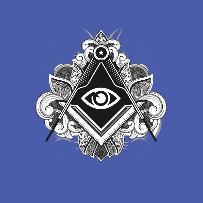 Illuminati Symbol Masonic Triangle Conspiracy Gift