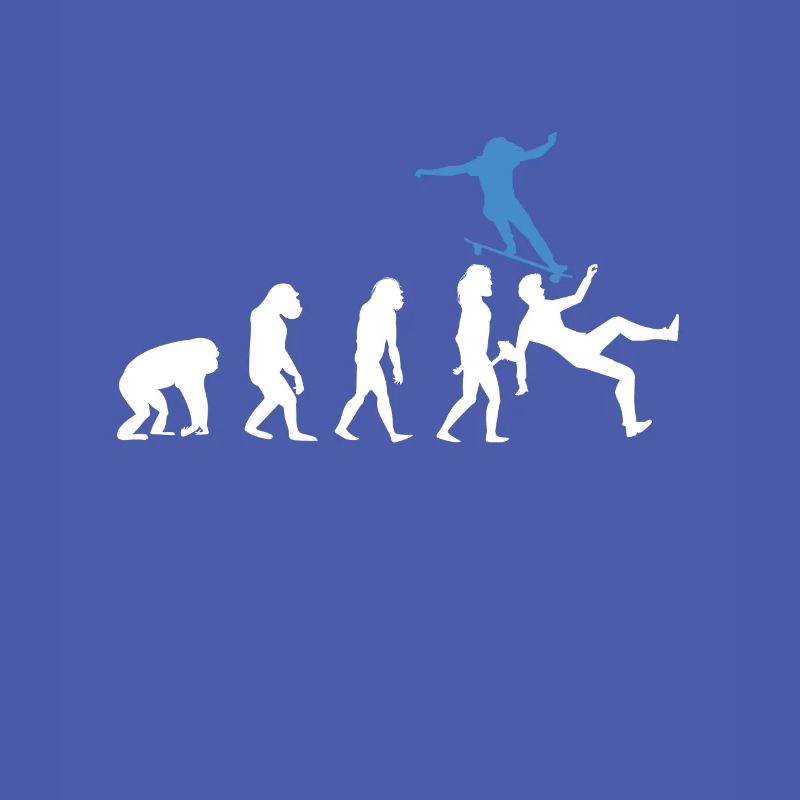Skateboarder Evolution Skateboard Skateboarding