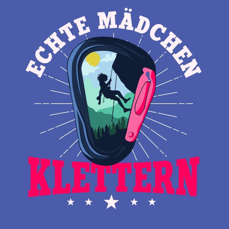 Echte Mädchen Klettern, Kletterer, Boulder